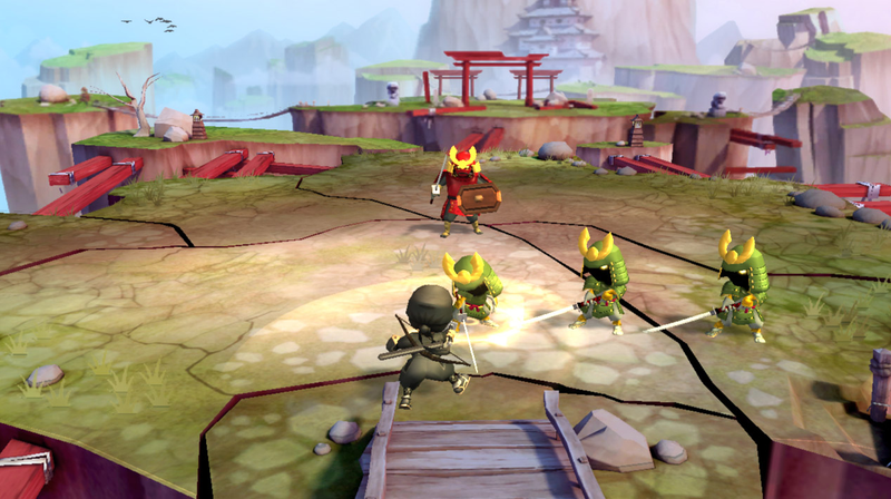 Illustration for article titled Those Adorable Mini Ninjas Get Kinect-ified for Xbox Live Arcade